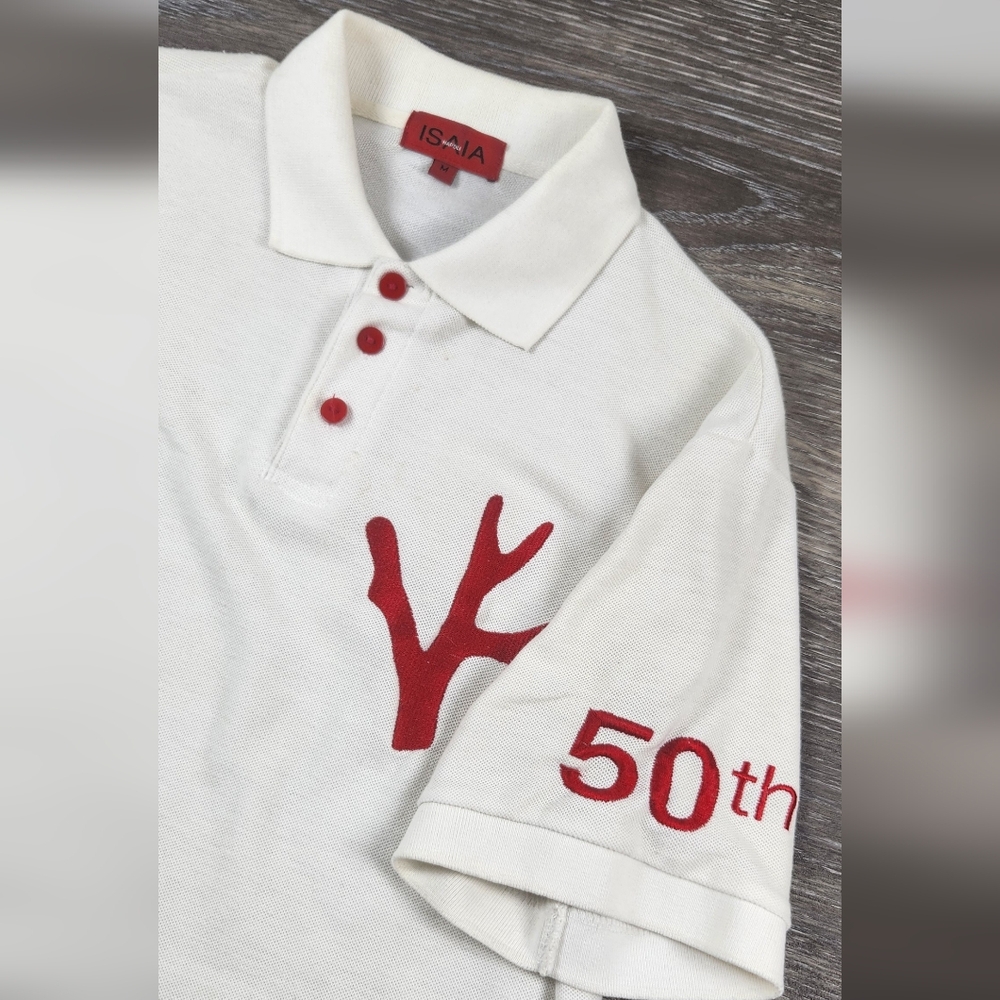 Isaia napoli 50th anniversary polo